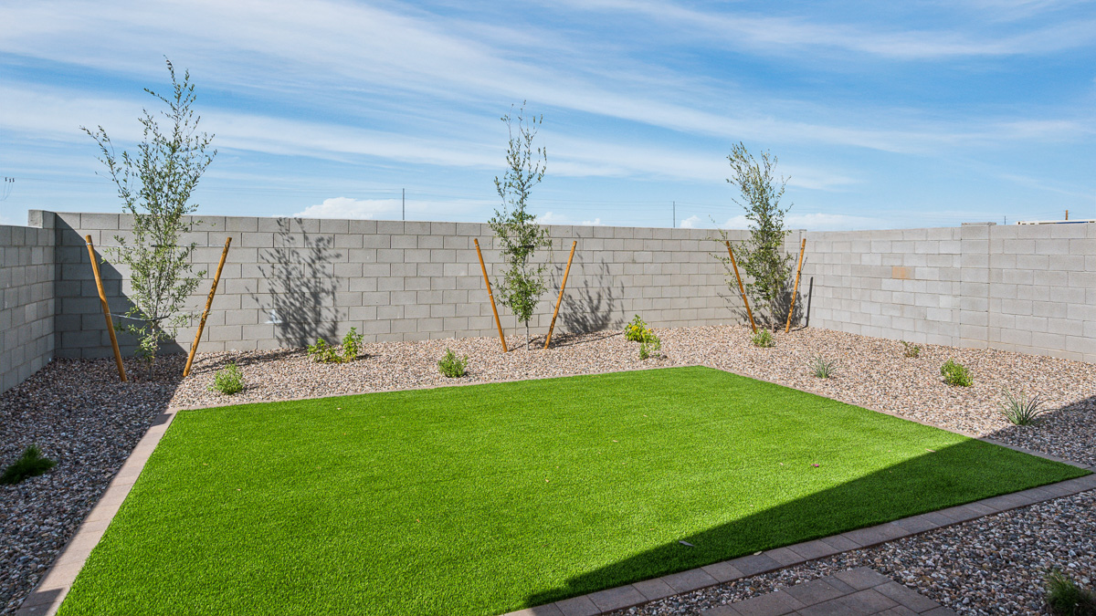 backyard for entertaining