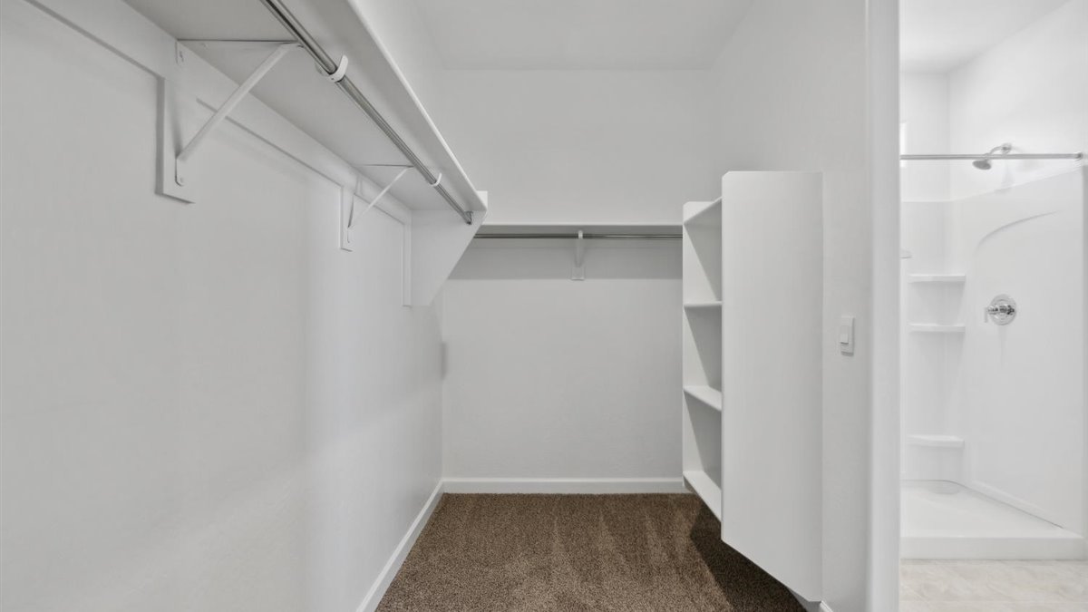 primary walk-in closet