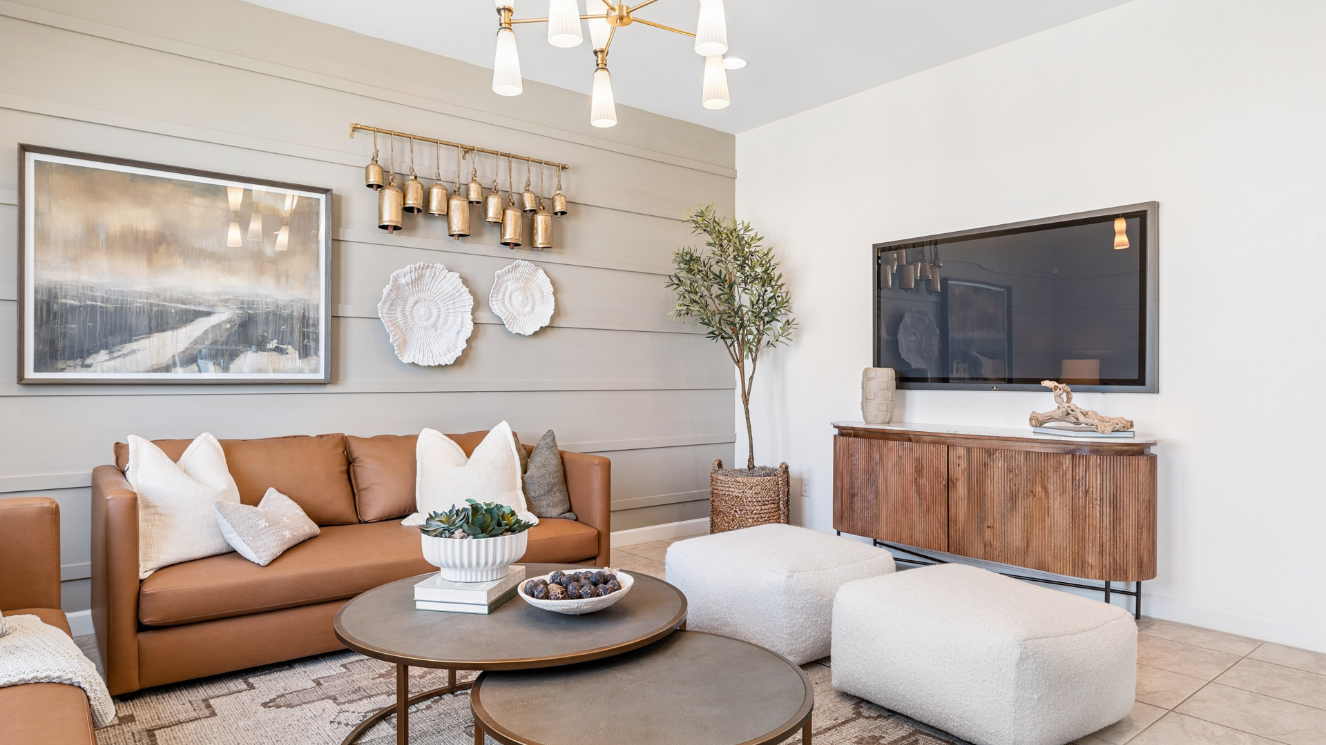 living and dining area