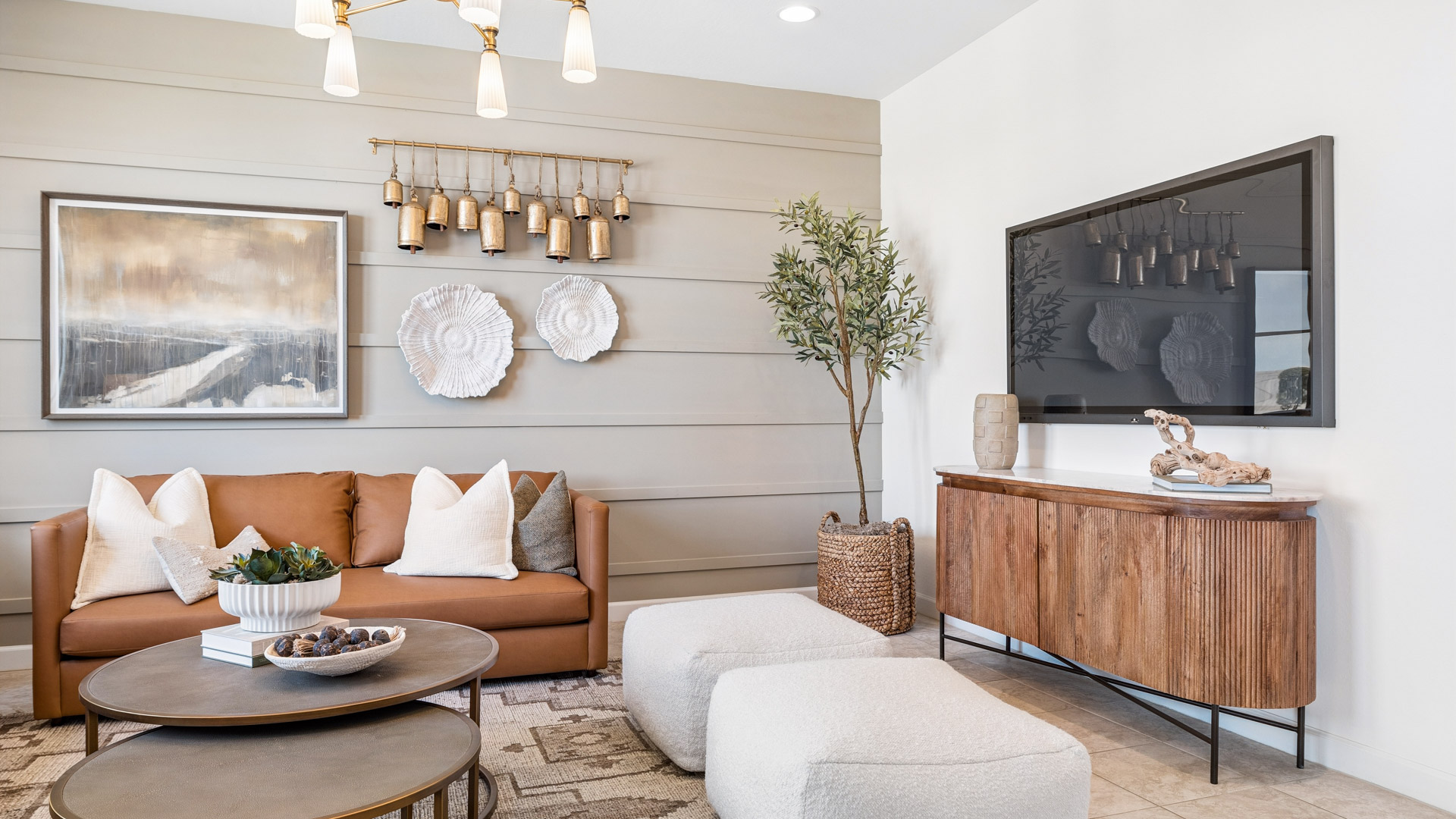 living and dining area