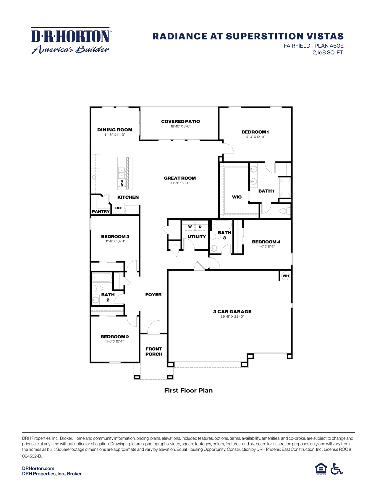 Fairfield Plan Radiance at Superstition Vistas By D.R. Horton