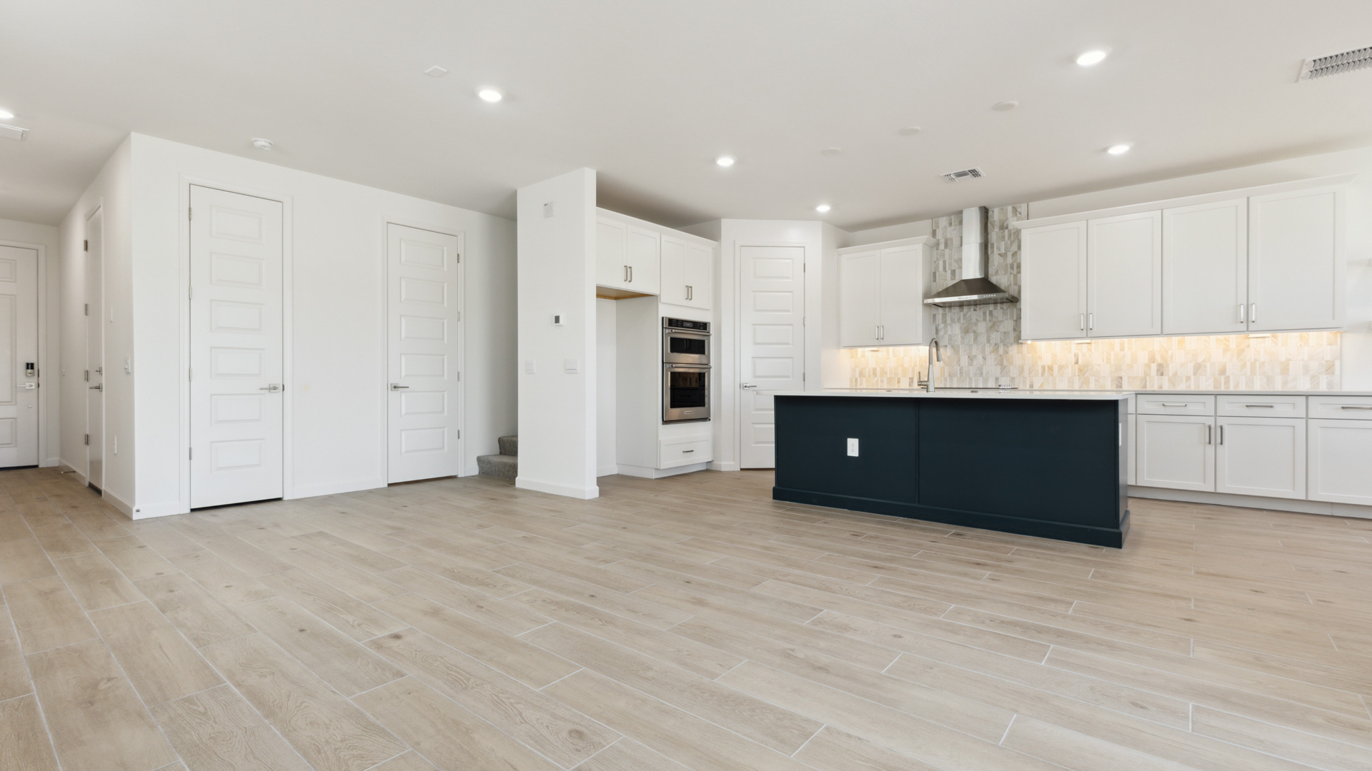 Living Room and Kitchen