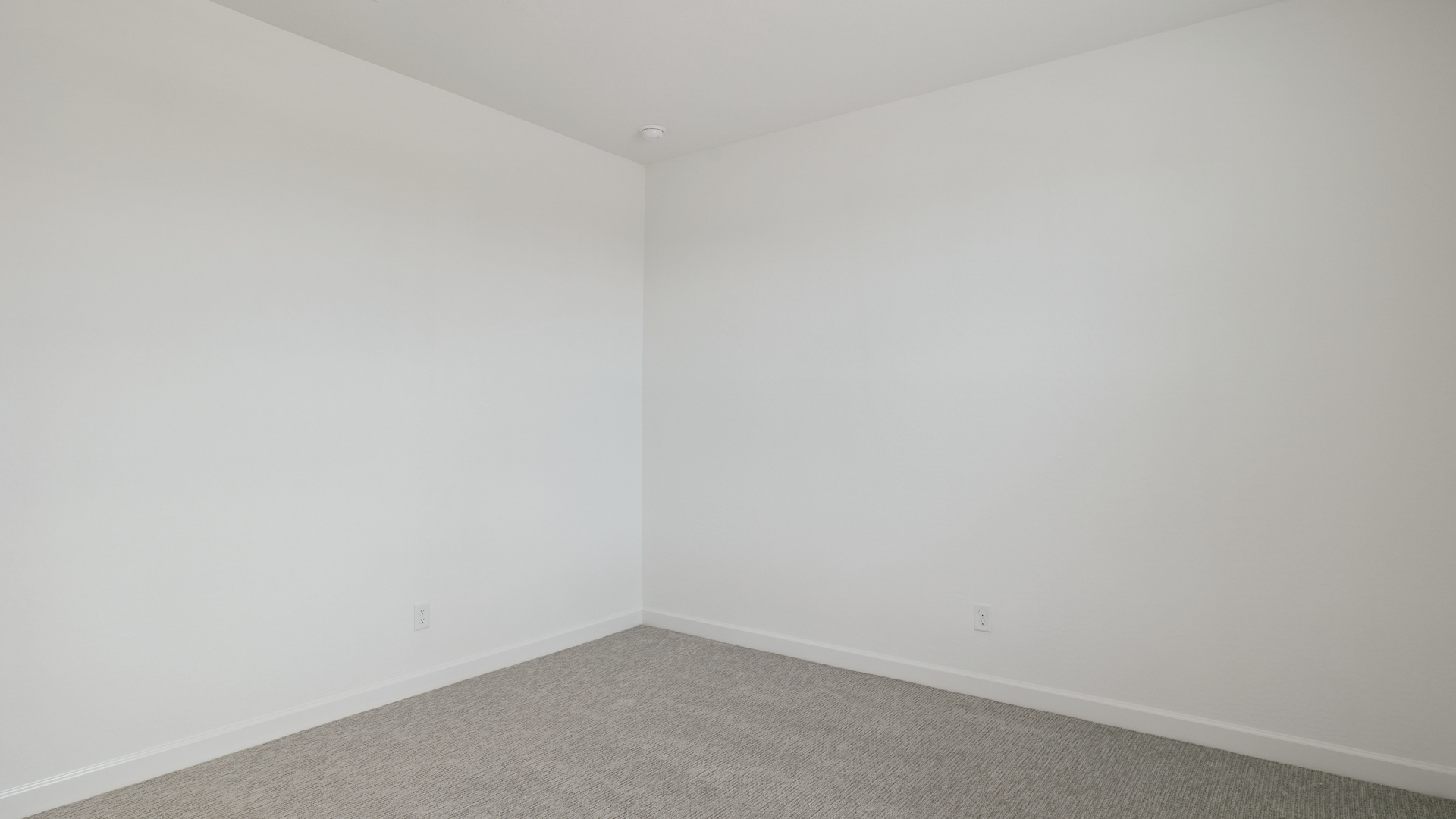 Comfortable guest bedroom featuring neutral-toned walls and a large closet.