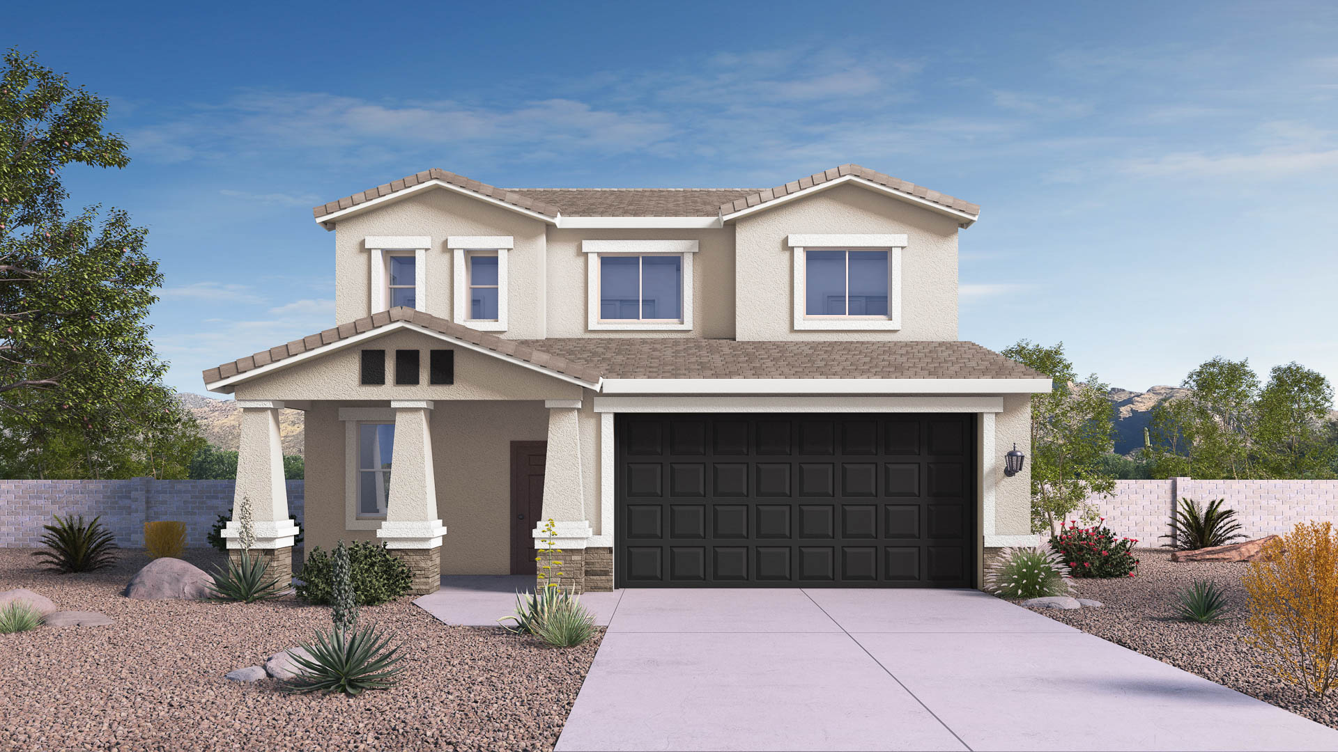 Crow C Front Elevation