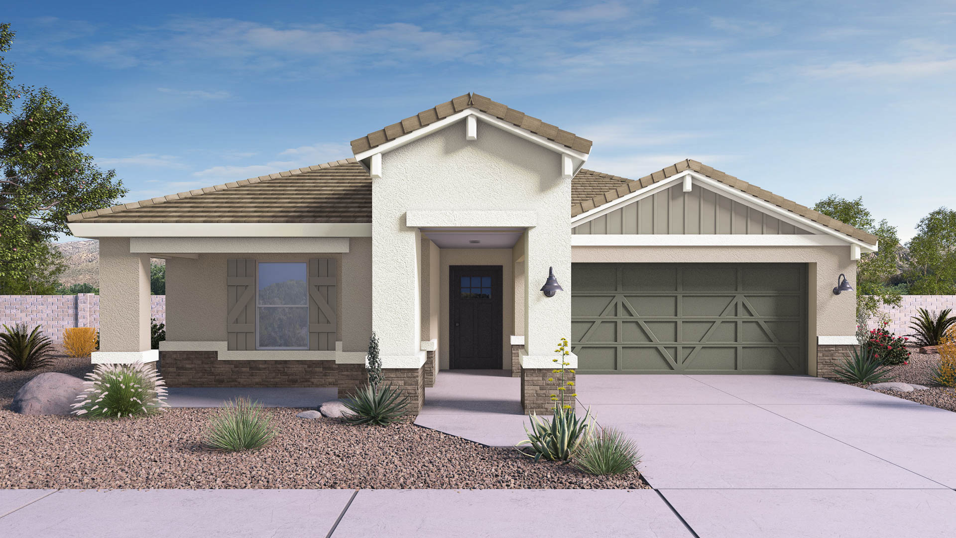 Laveen F Front Elevation