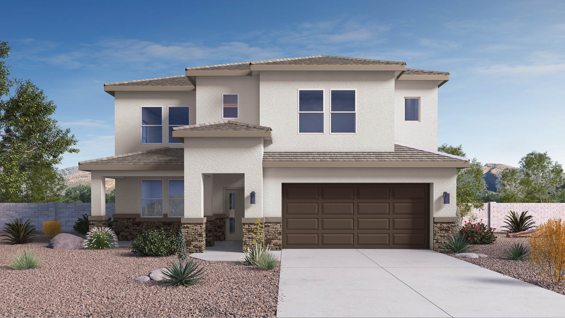 Phoenician E Front Elevation