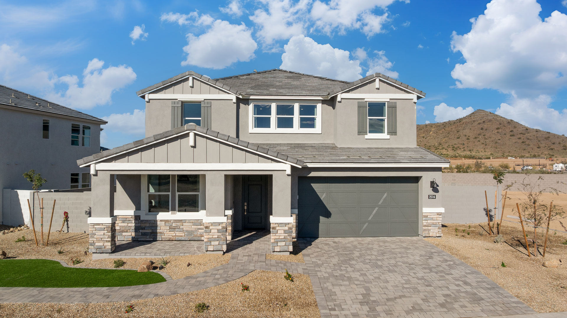 Model Miraval Front Elevation F