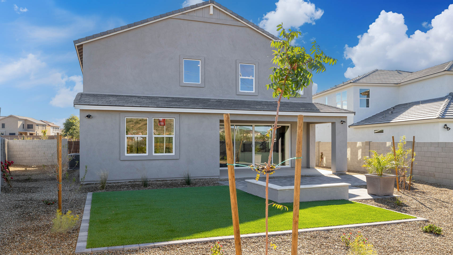 Model Miraval Back Elevation F