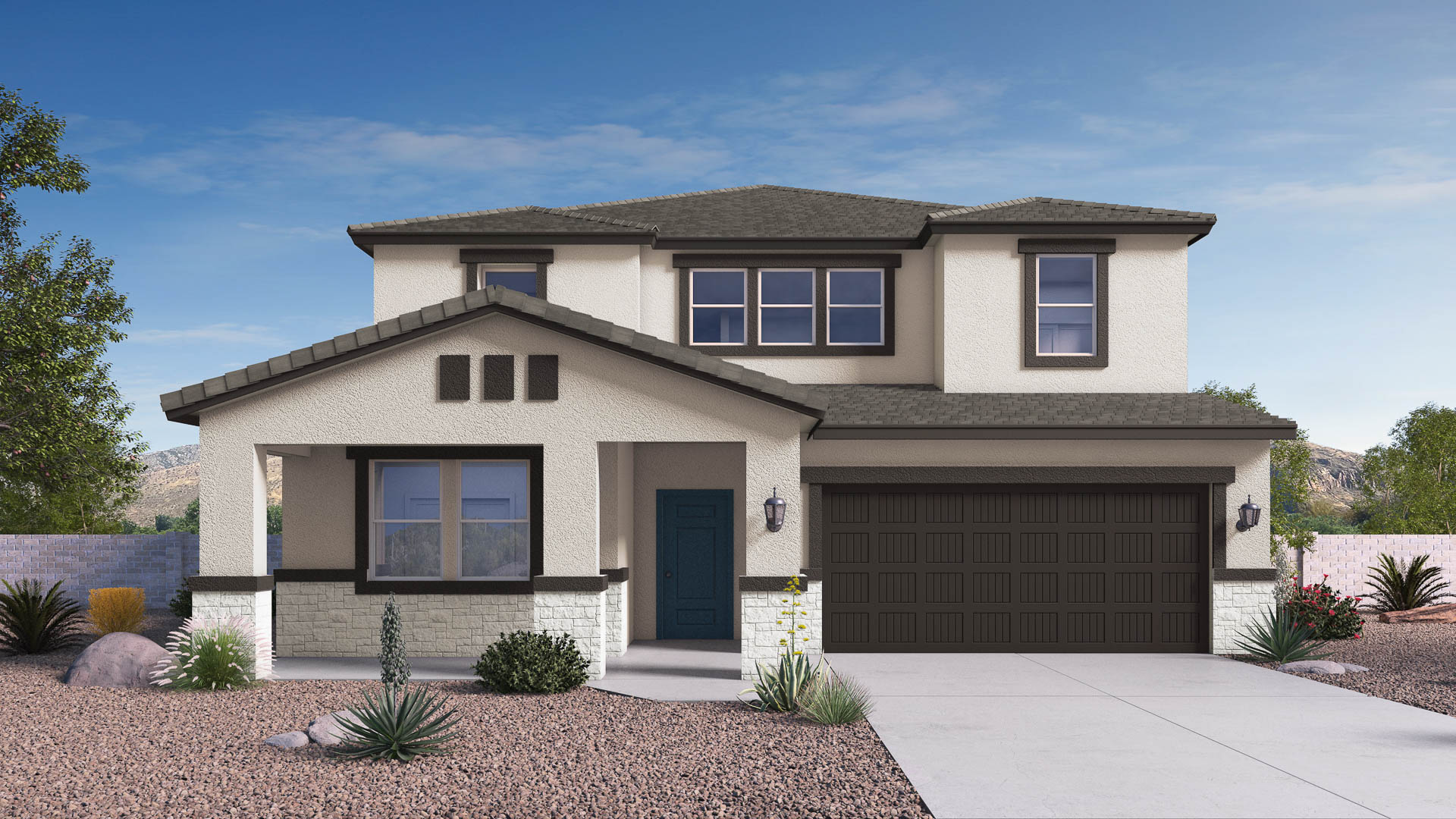 Miraval D Front Elevation