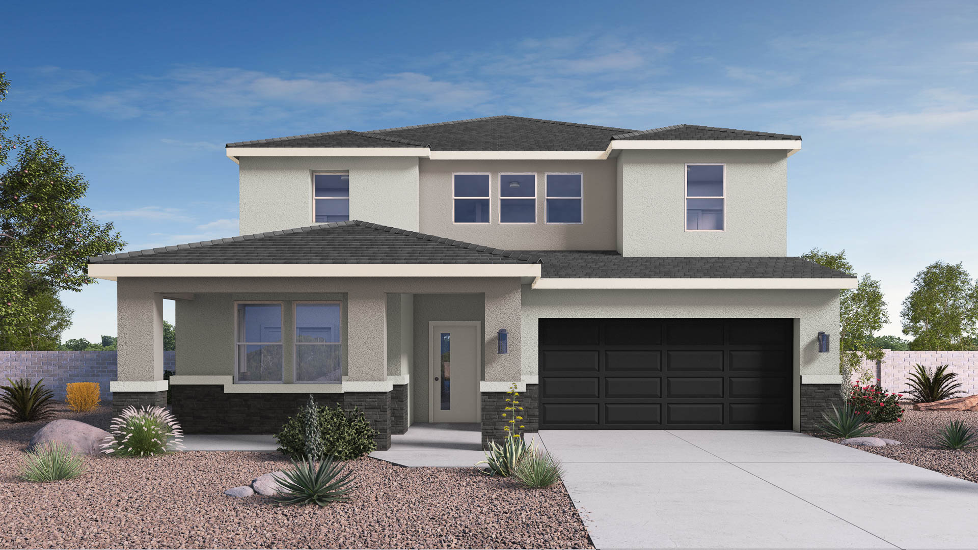 Miraval E Front Elevation