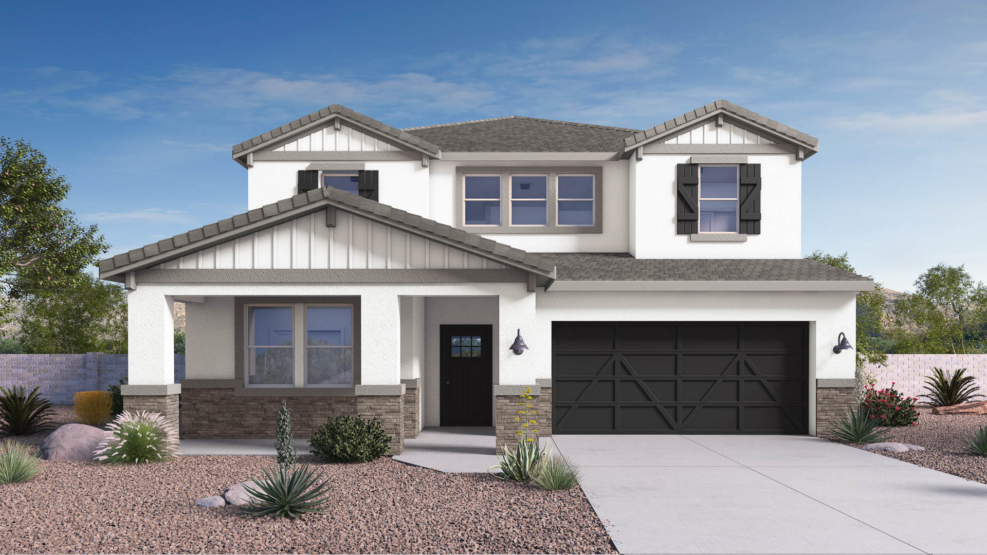 Miraval F Front Elevation
