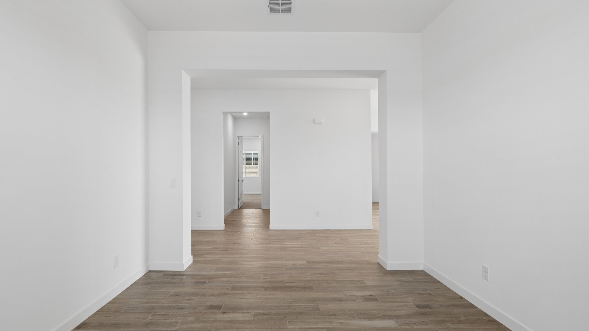 formal dining room attached to kitchen