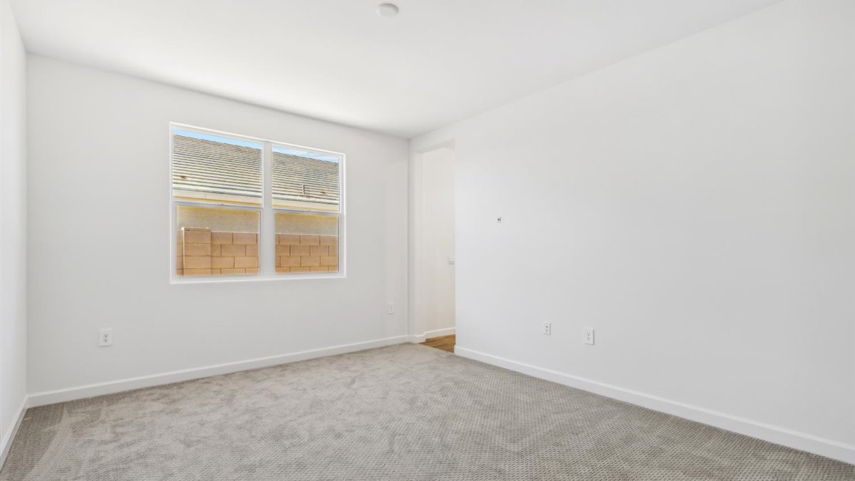 Ashburn bedroom with windows and carpet flooring