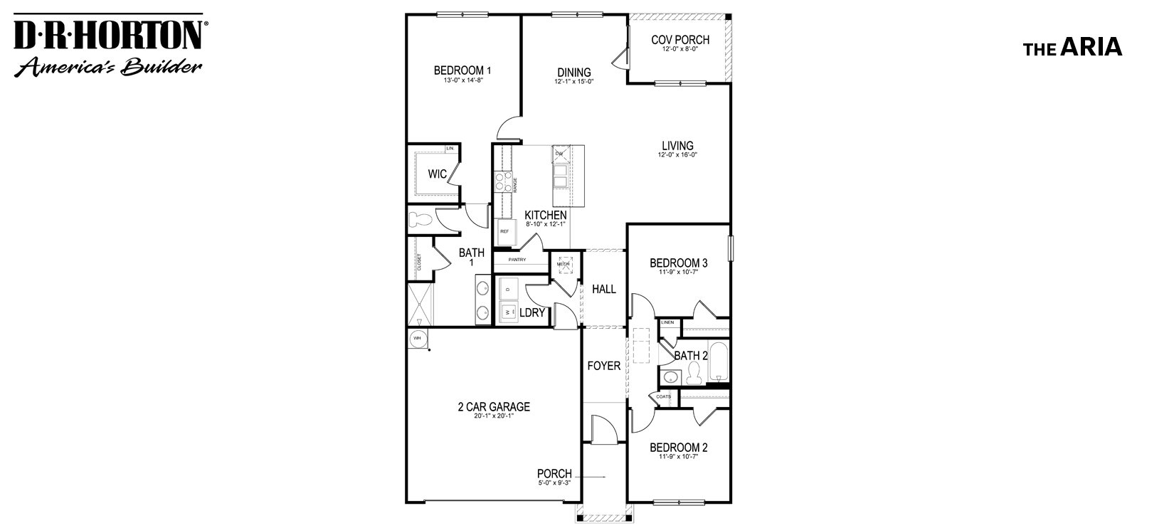 Aria floorplan
