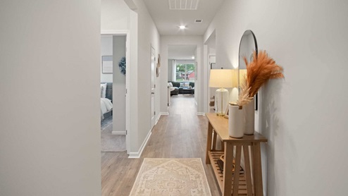 entry way of new home