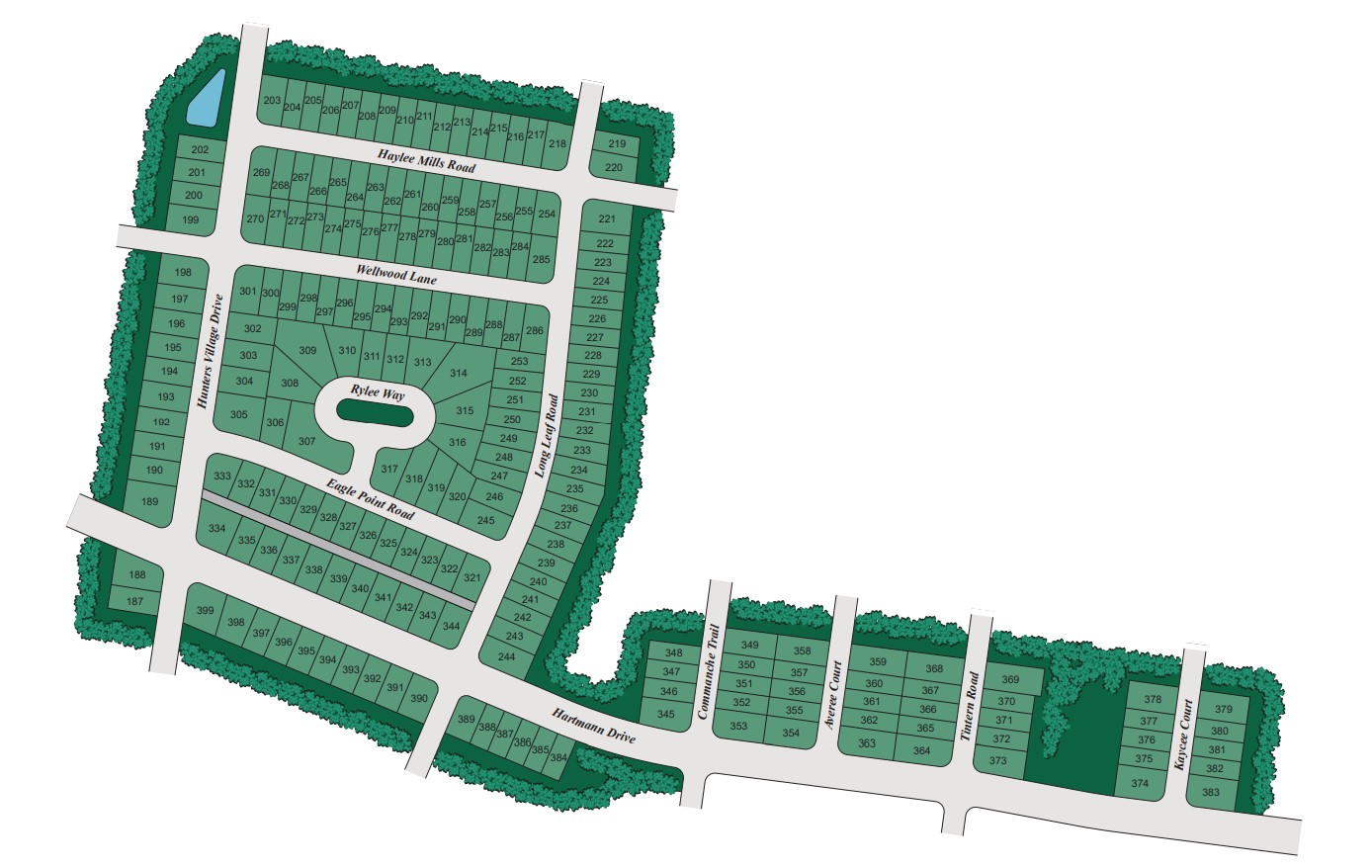 Static Lot Map