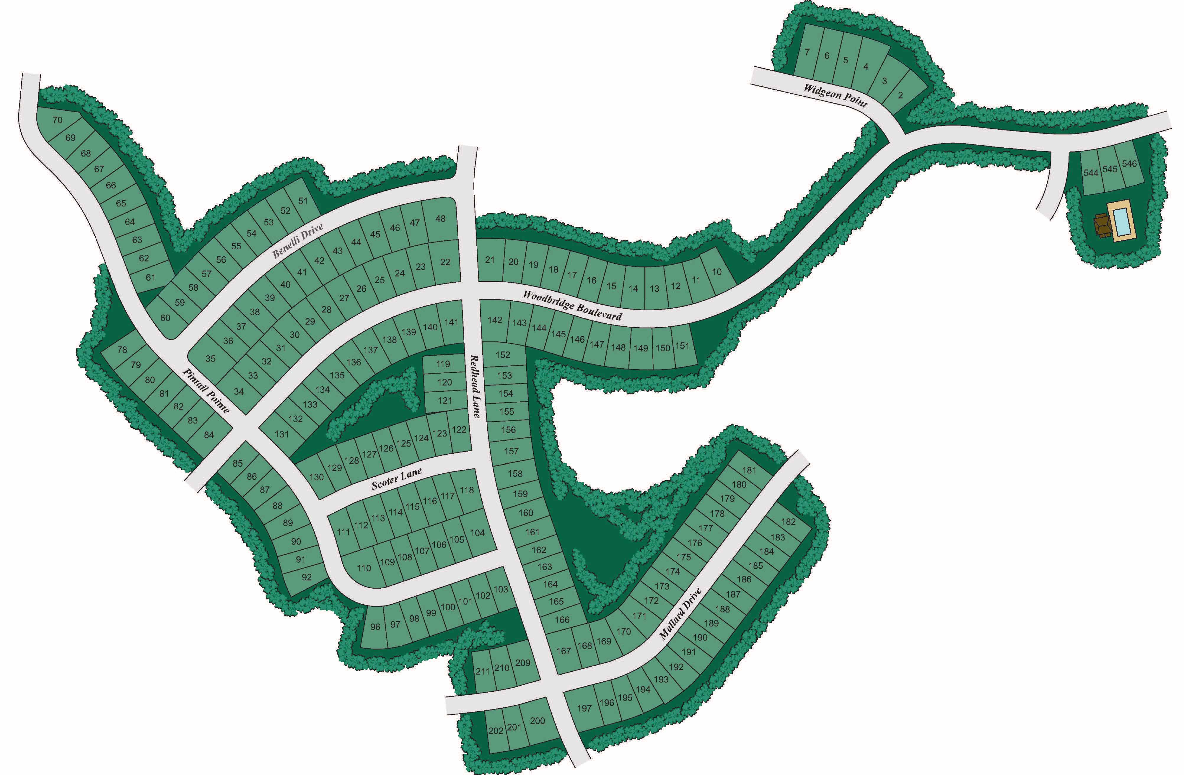 Static Lot Map