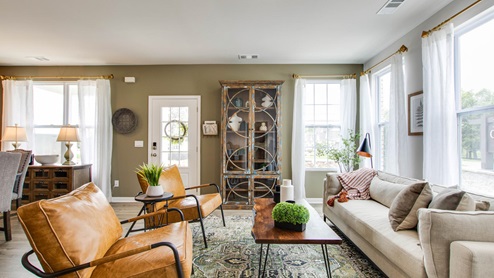 Owen townhome living room