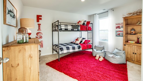 Furnished second guest bedroom