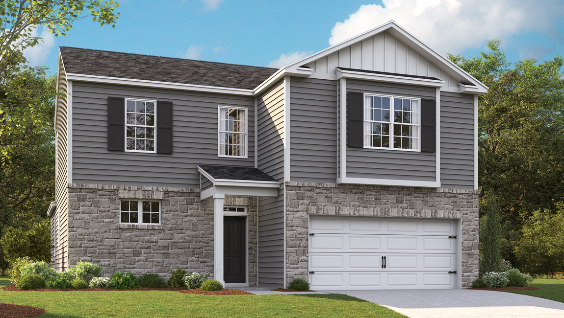 Two Story modern, new construction home