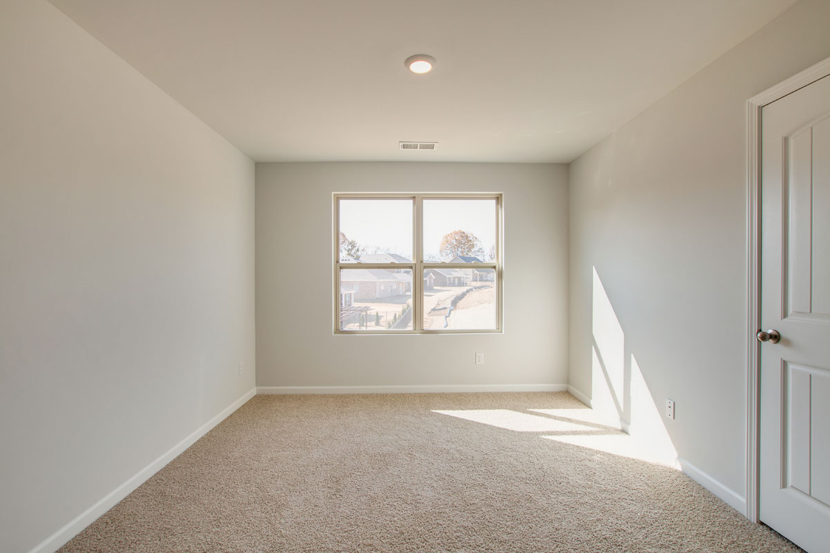 Upstairs open view in modern, two-story new home