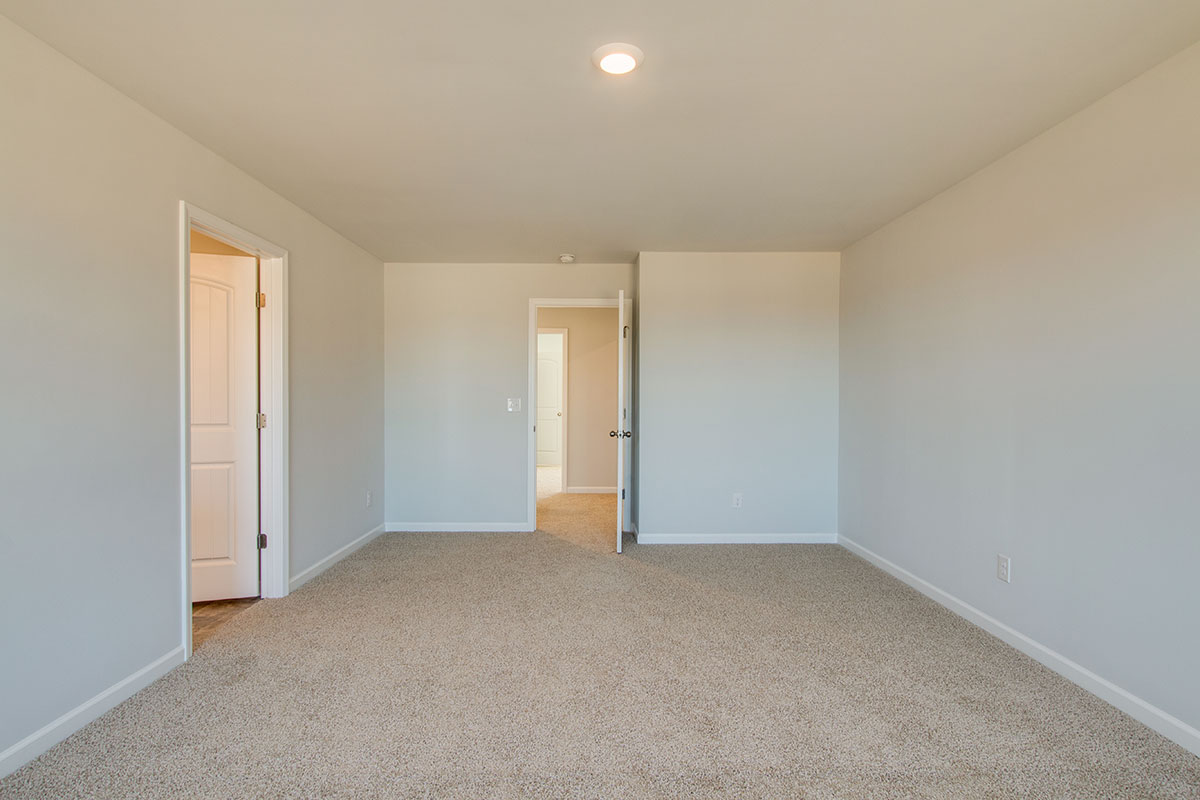 Upstairs in modern, two-story new home