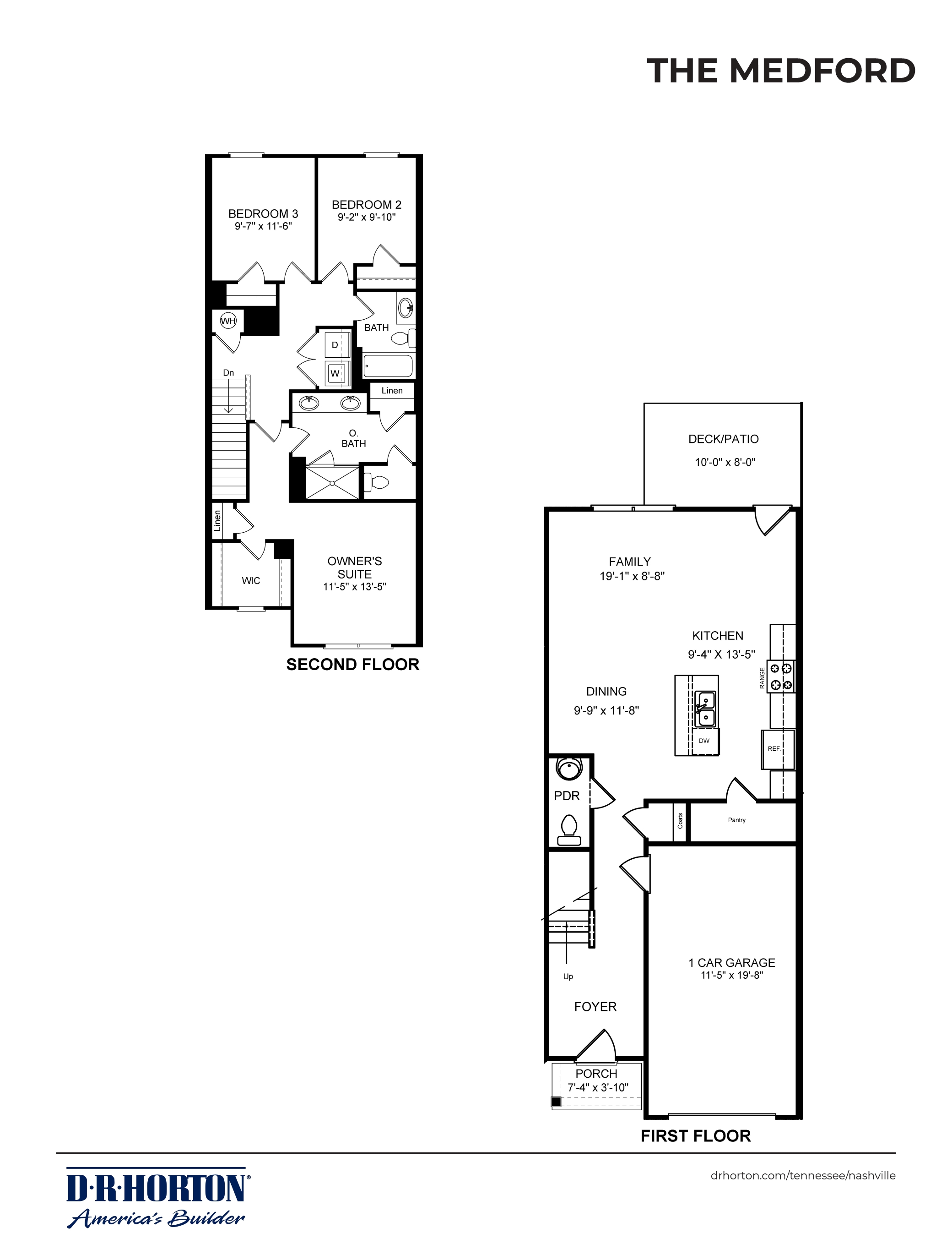 Updated Medford Floorplan
