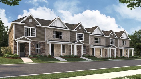 Franklin townhome rendering
