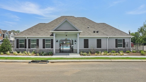 Amenity center at campbell place community
