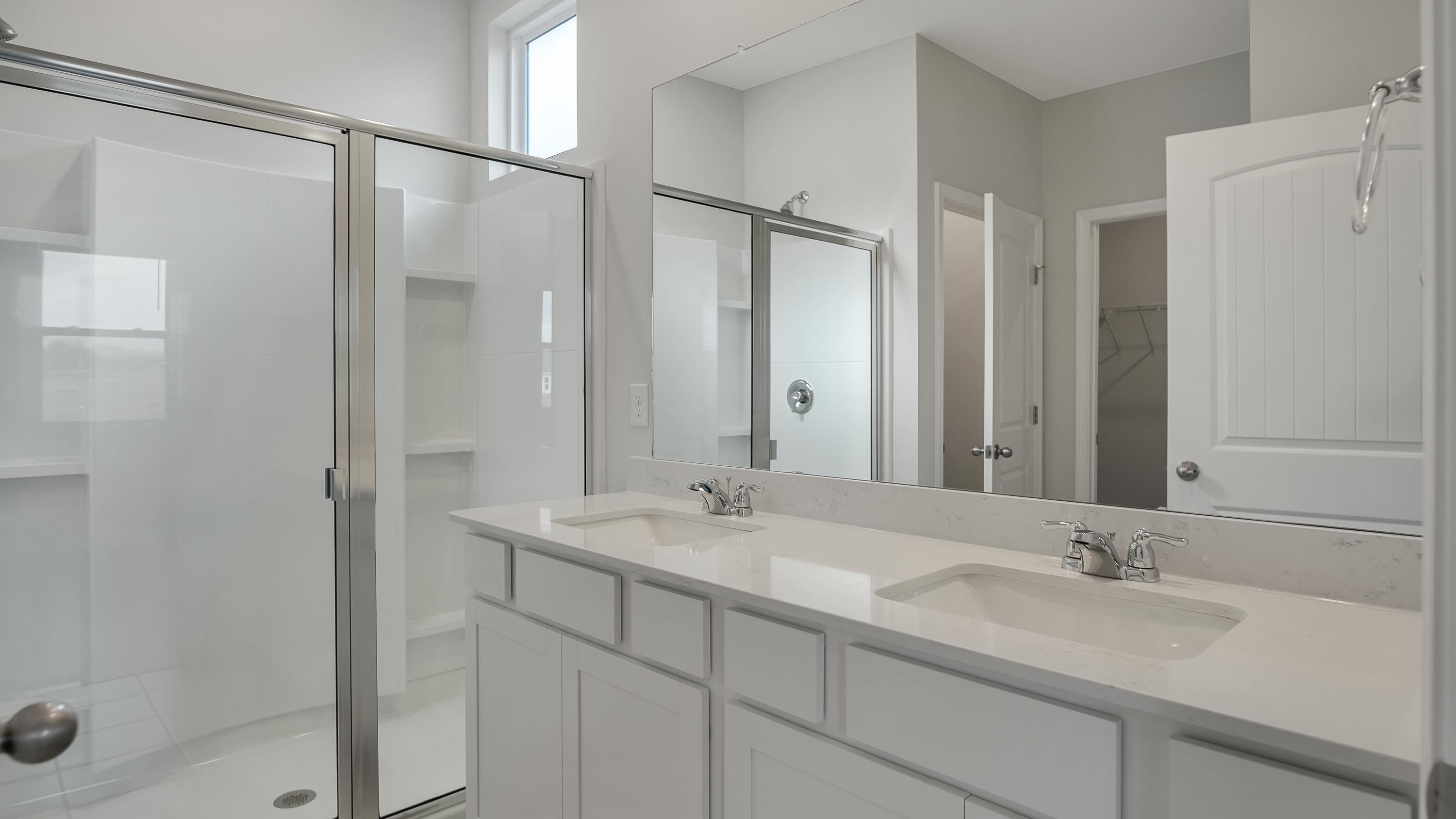 Quartz countertops master bath