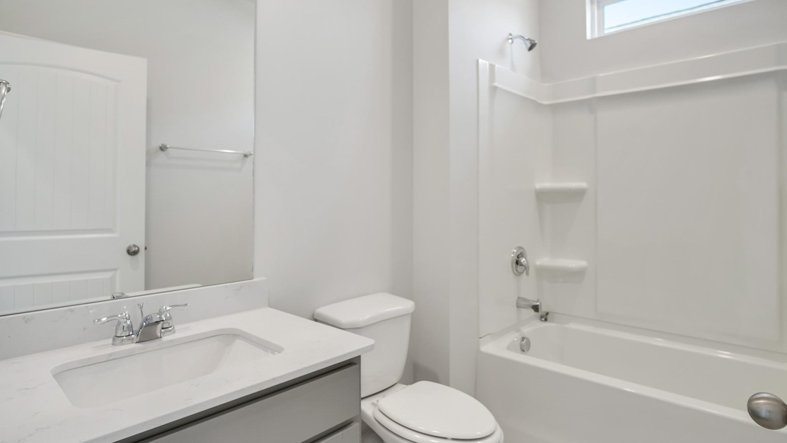 Bathroom with quartz countertops