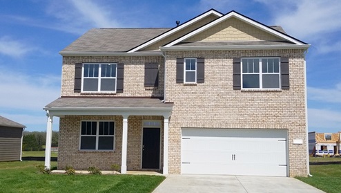 Two Story brick, modern, new construction home