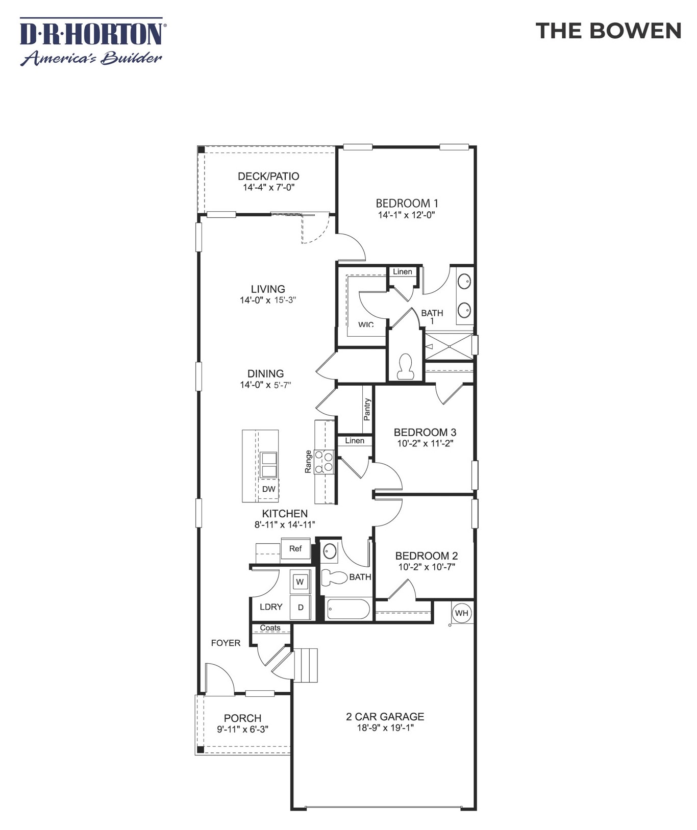 Bowen floorplan