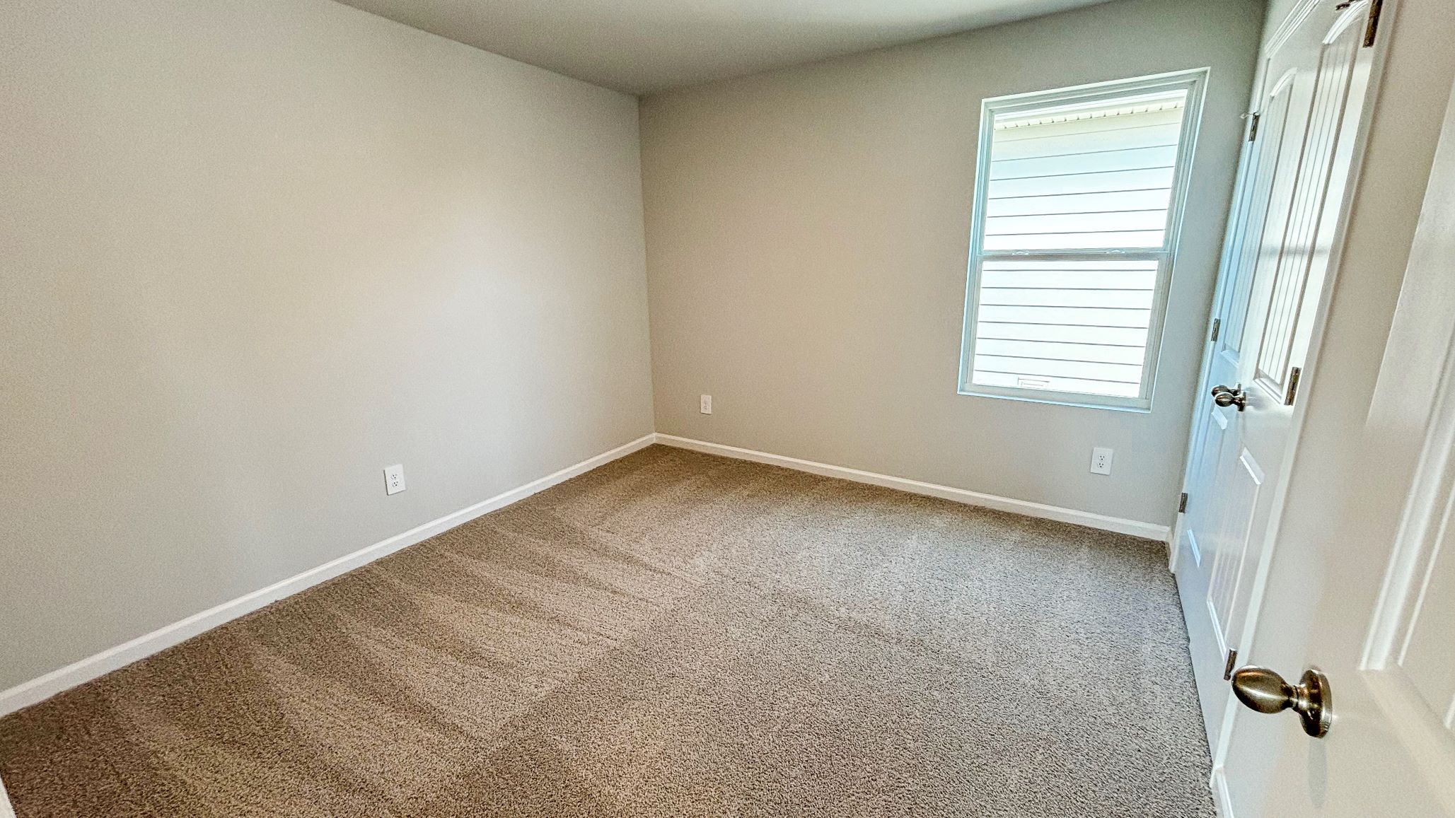Bedroom with open windows