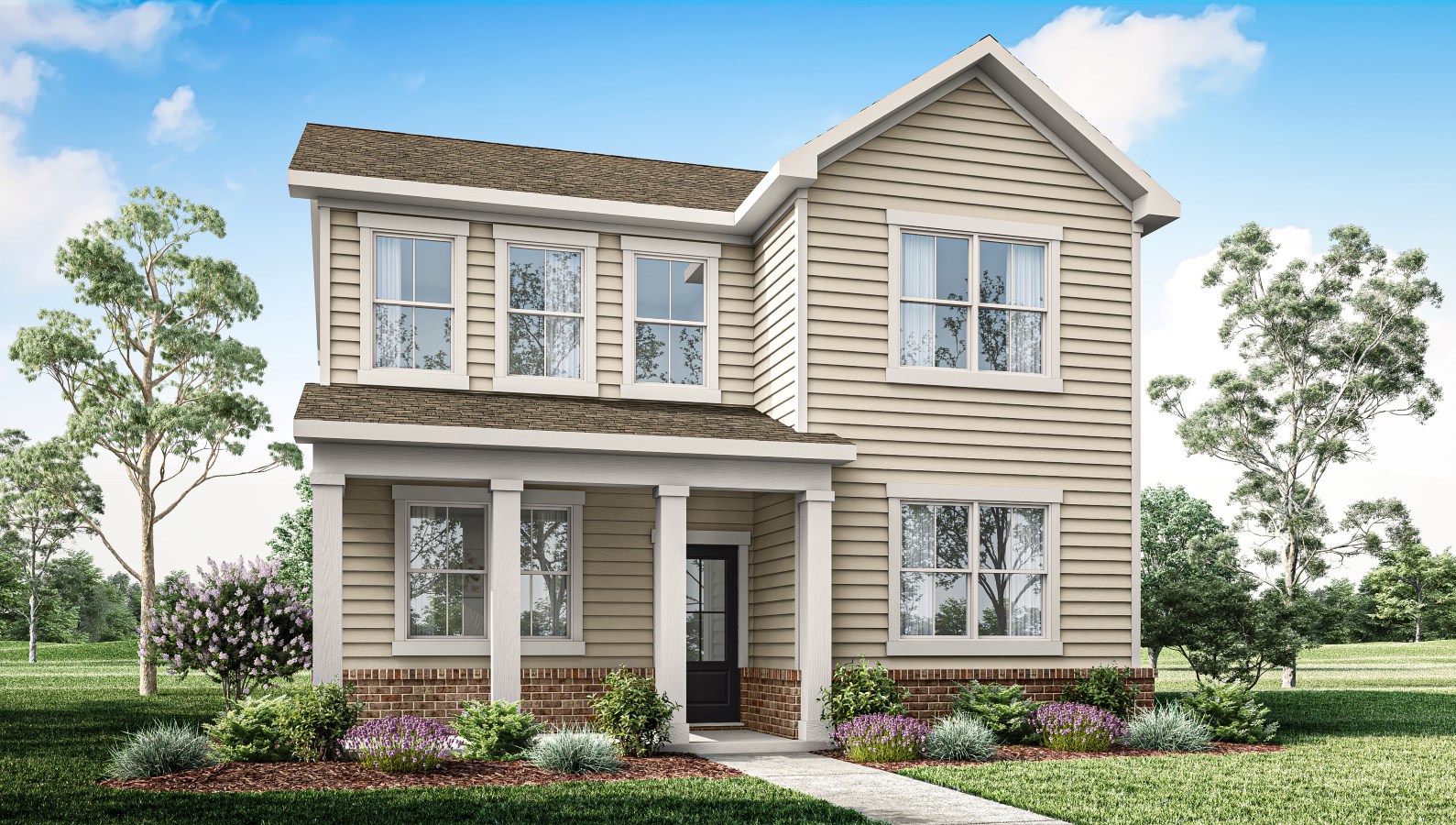 Exterior of Calhoun floorplan