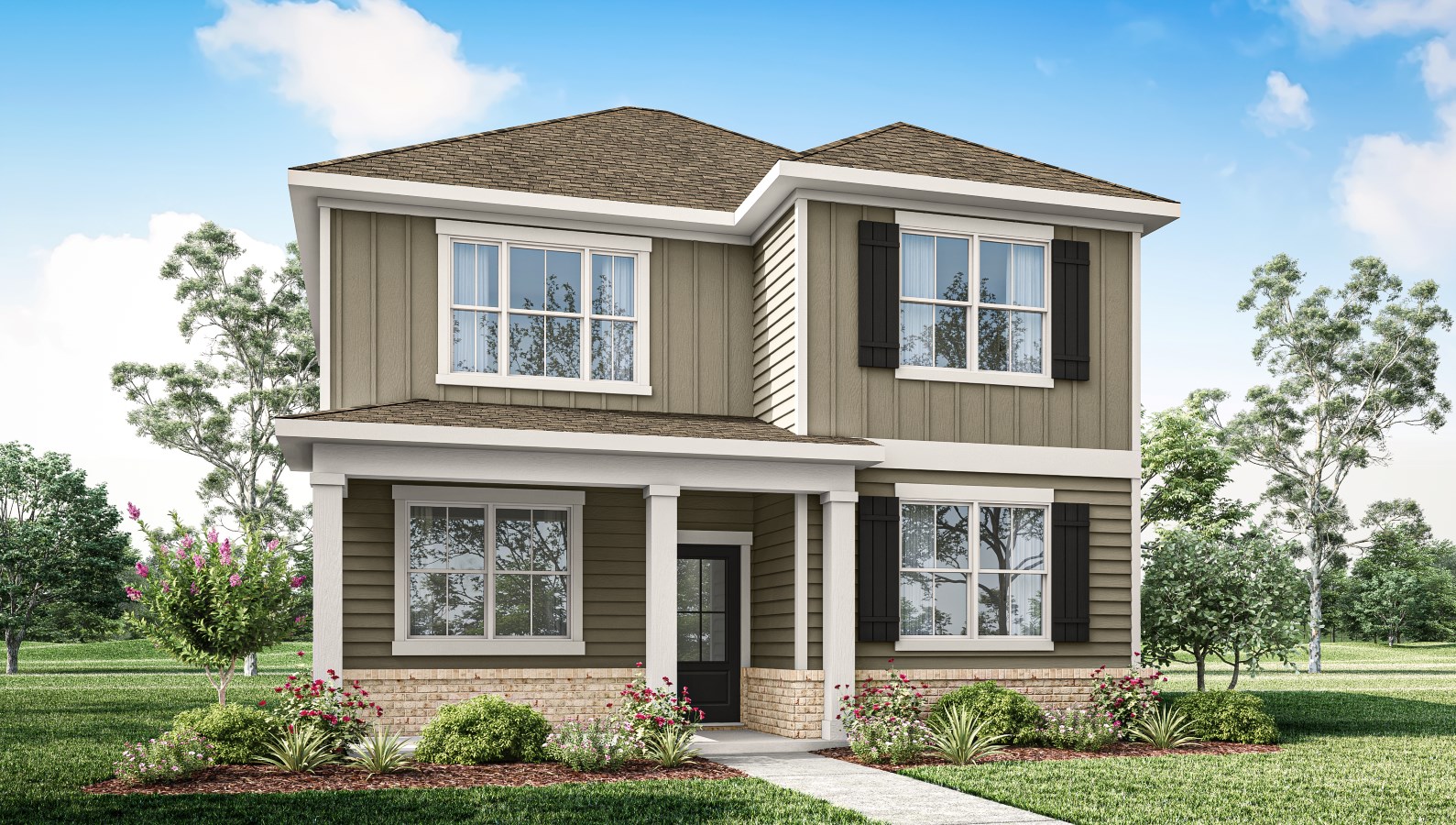 Exterior of Calhoun floorplan