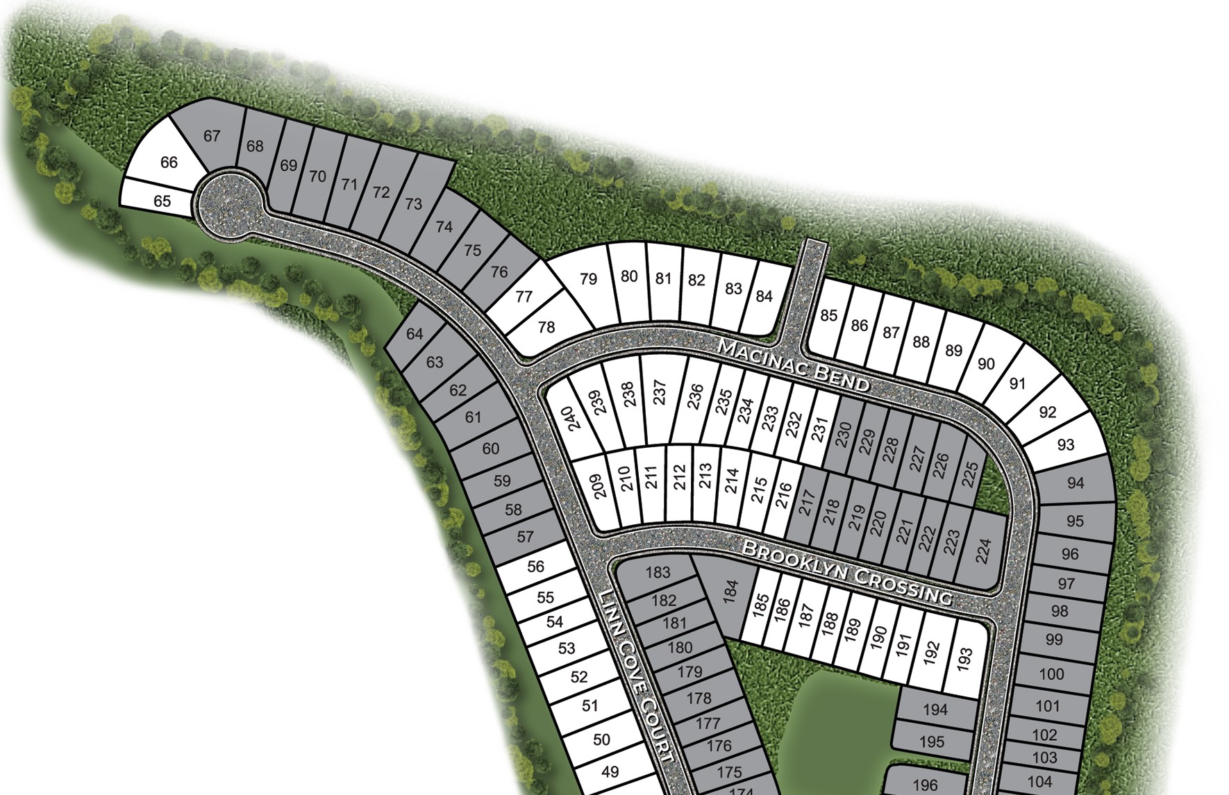 Static Lot Map