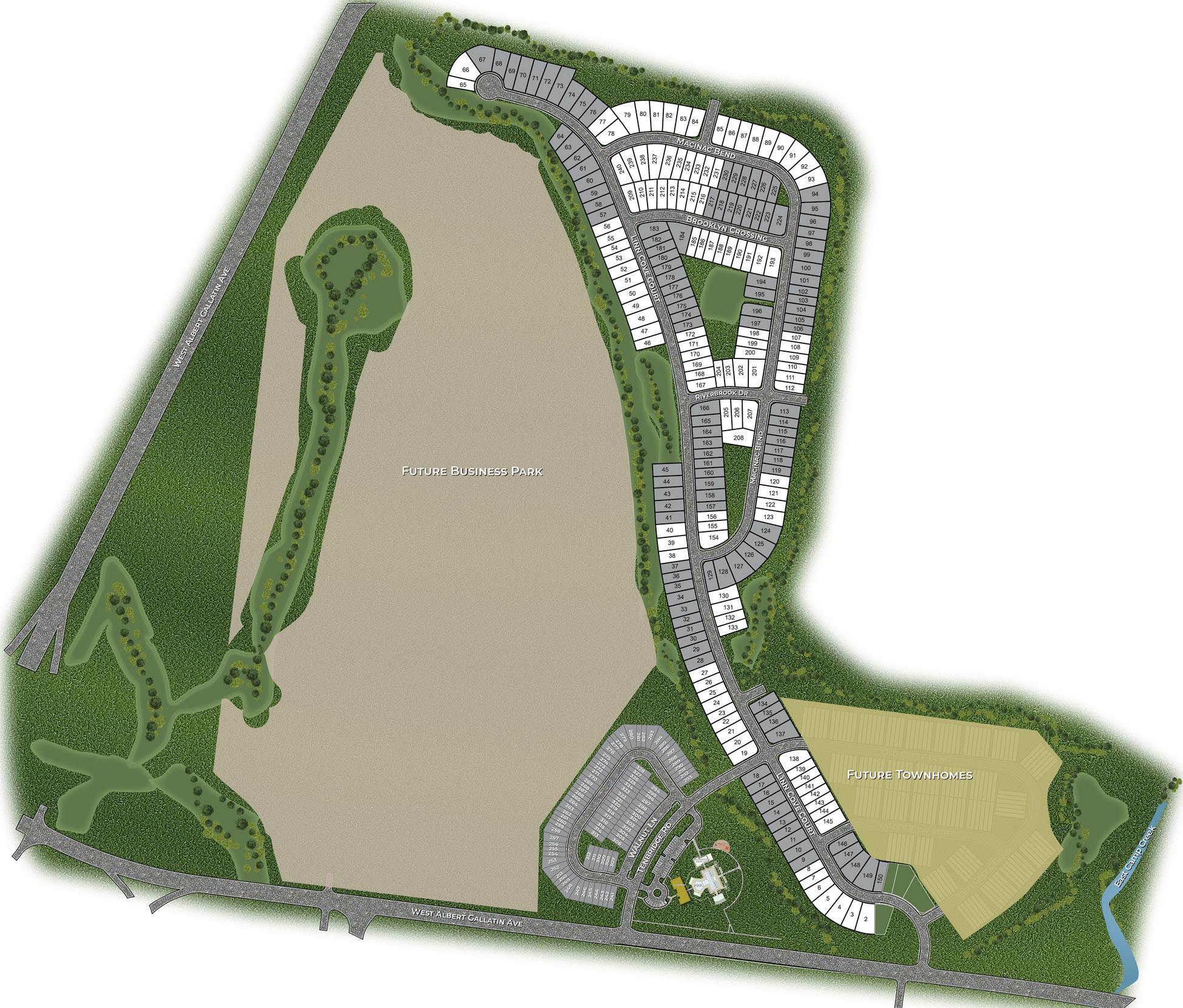 Static Lot Map