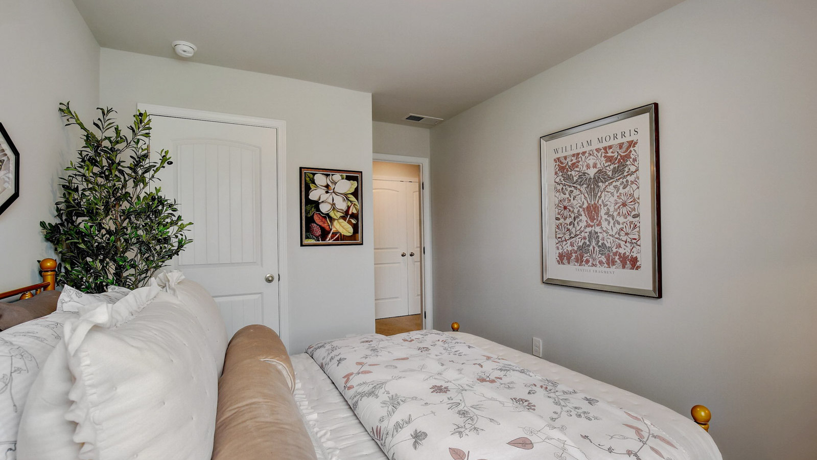 Secondary bedroom, flex-office, study, entertainment, game, craft room in this new construction D.R. Horton home