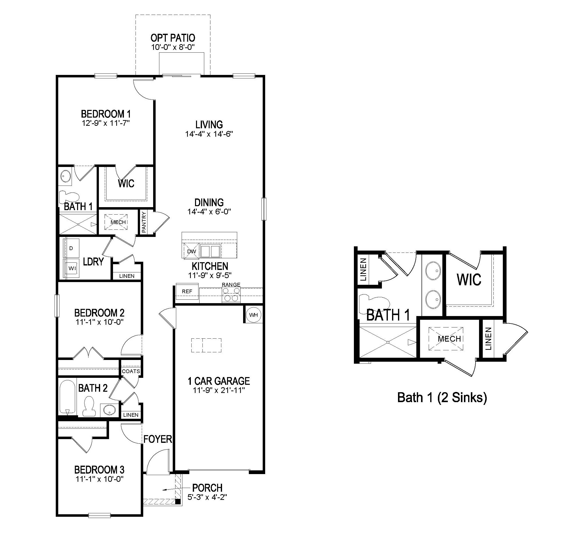 Devon floorplan