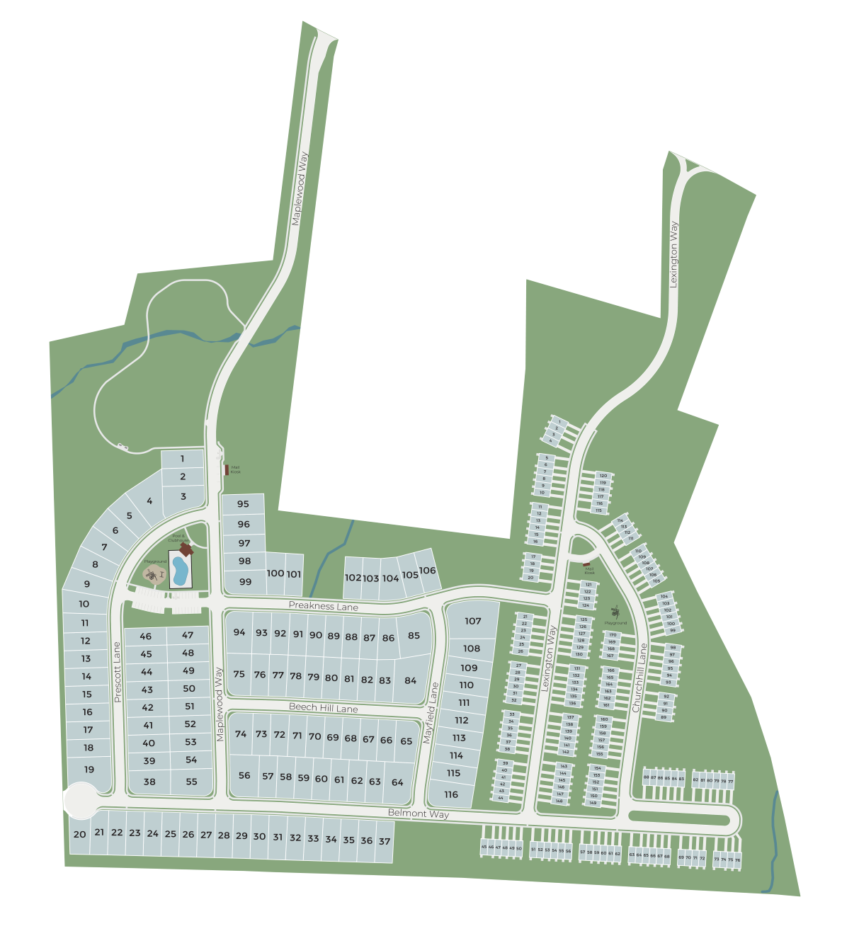 Static Lot Map