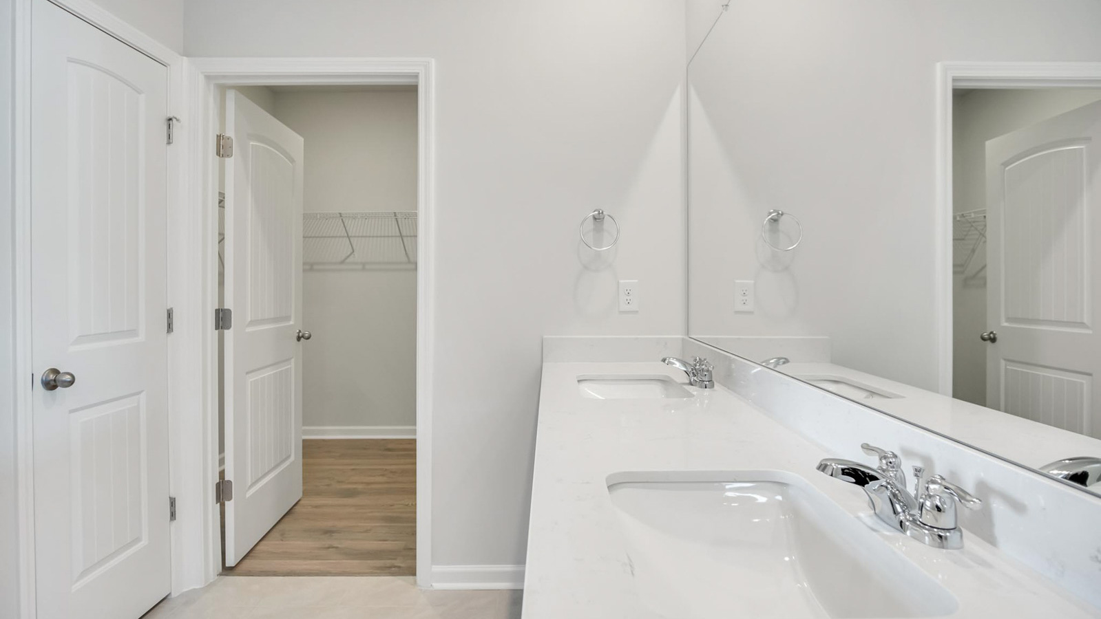 Bathroom in new single family home