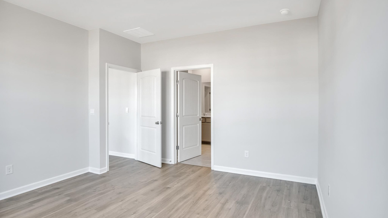 Bedroom in new single family home