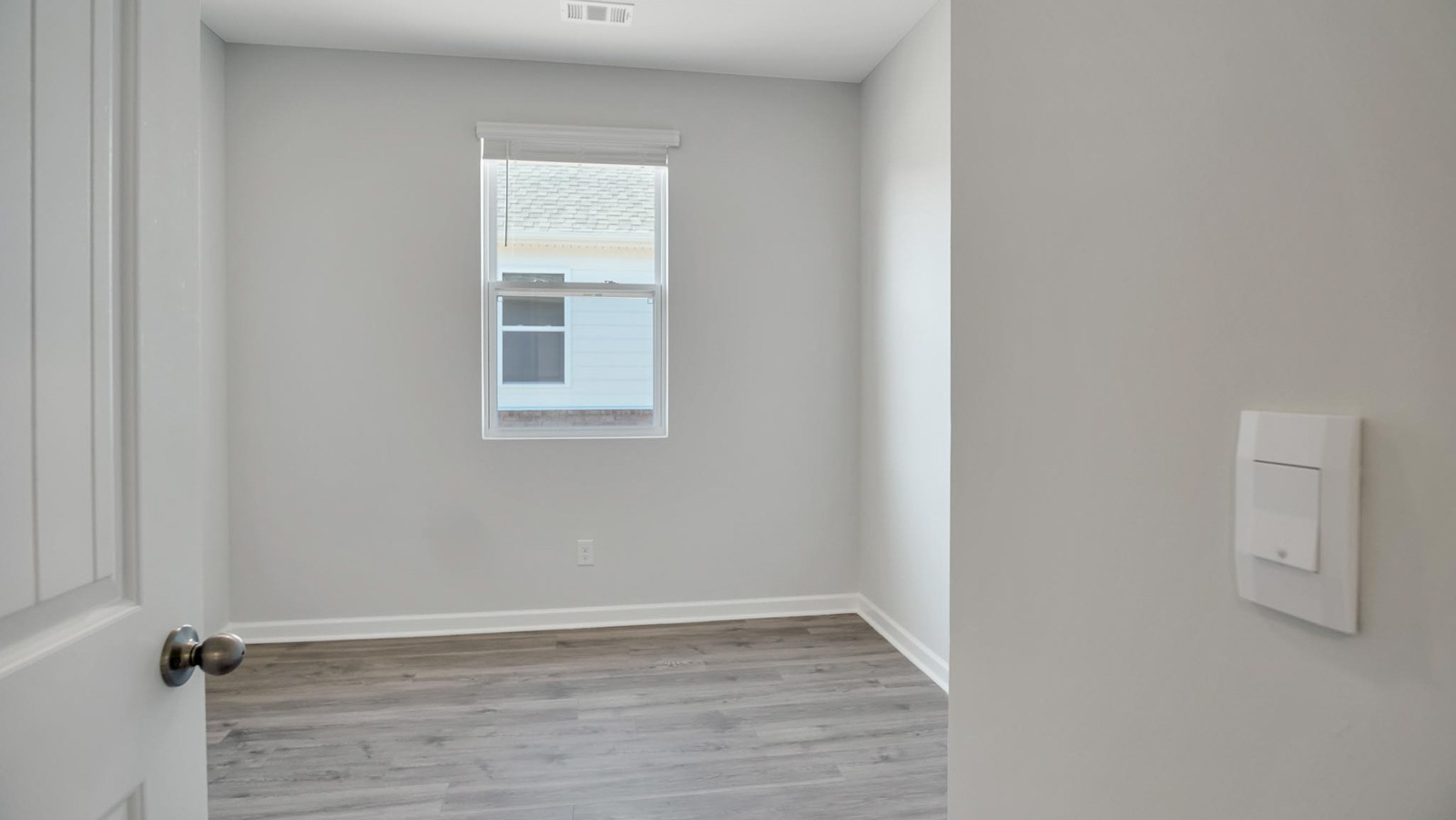 Bedroom in new single family home
