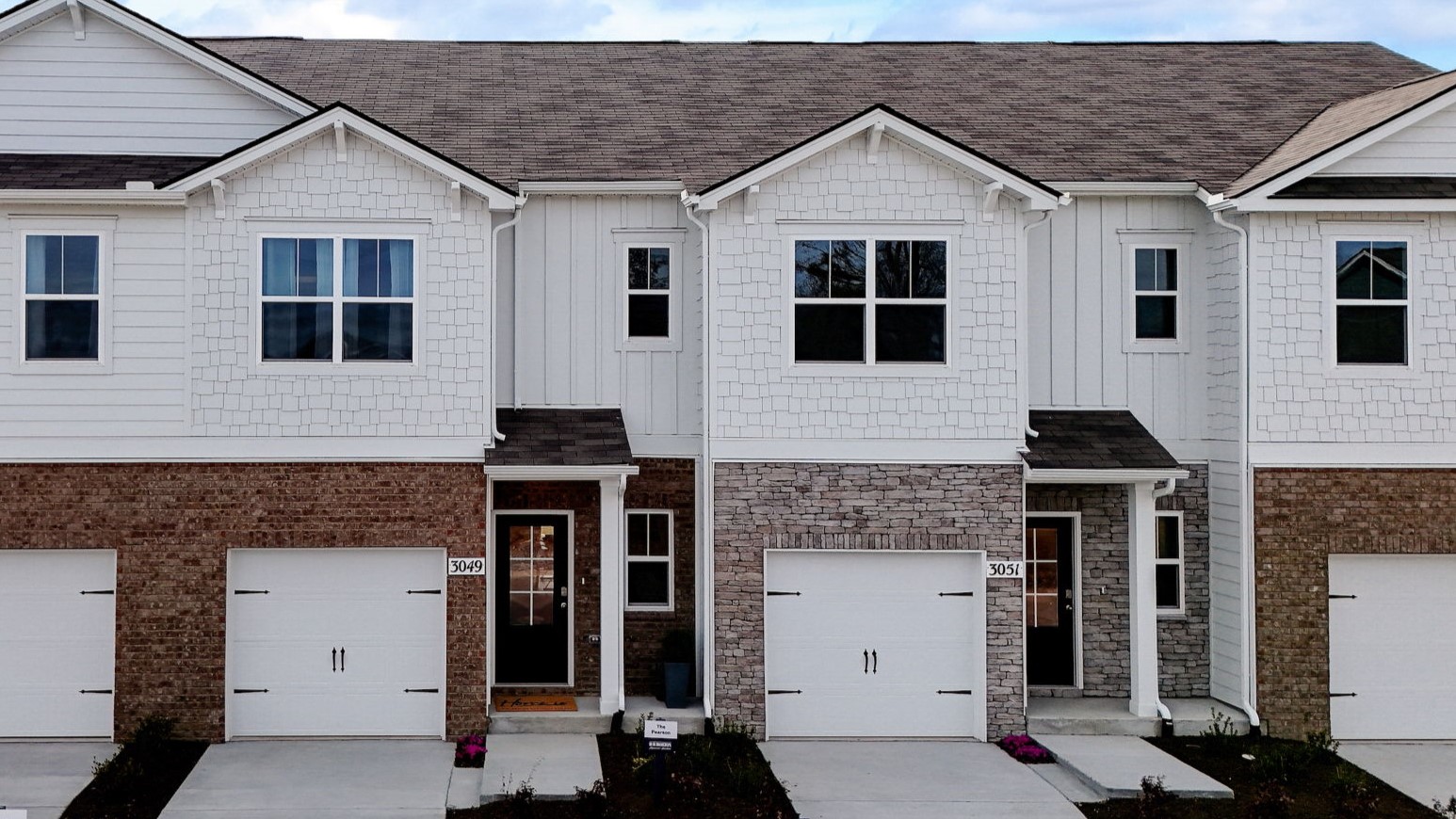 Pearson townhome in addison park two story new floorplan in lebanon