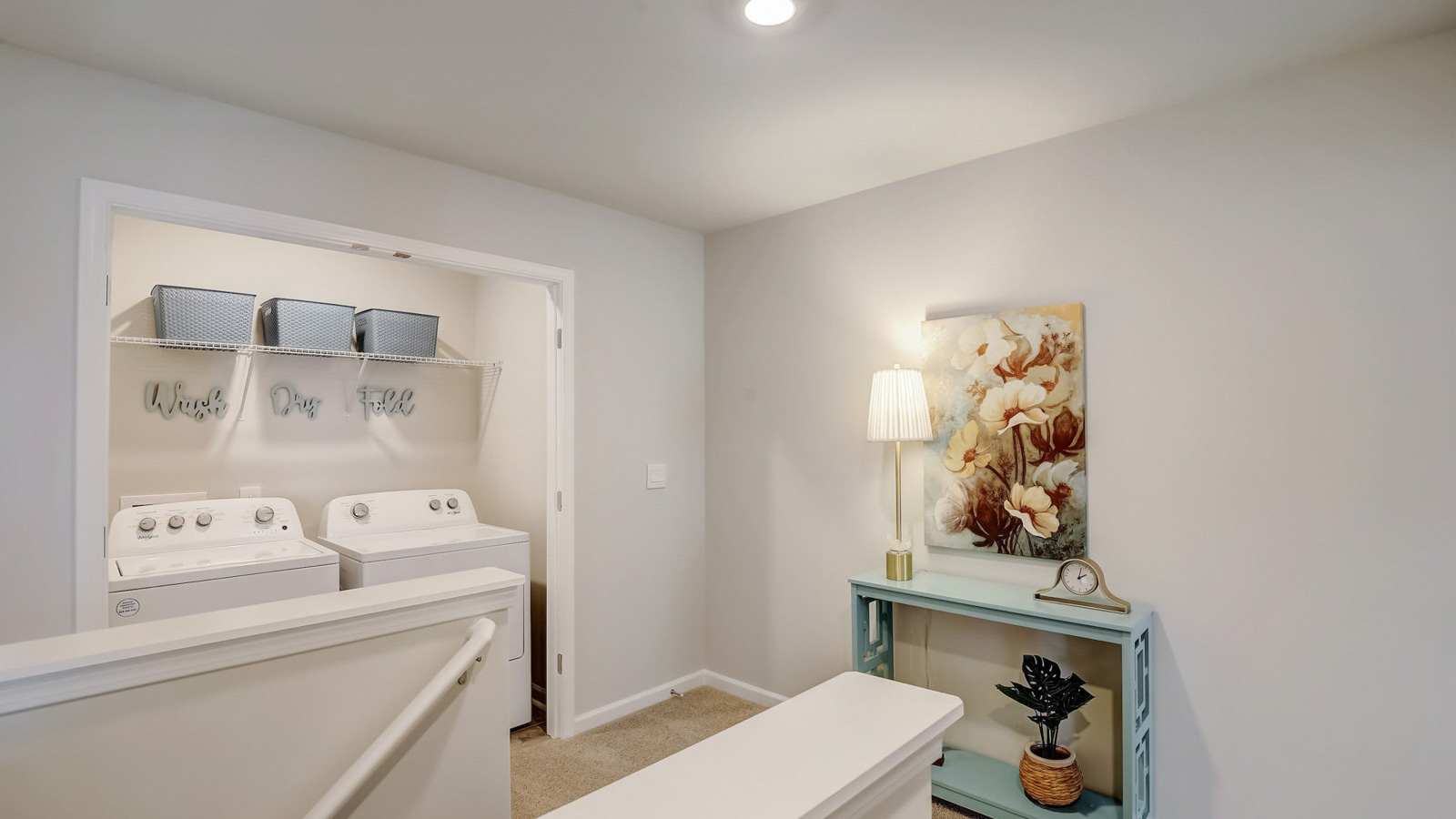 Upstairs in new townhome