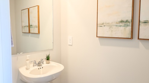 half bathroom