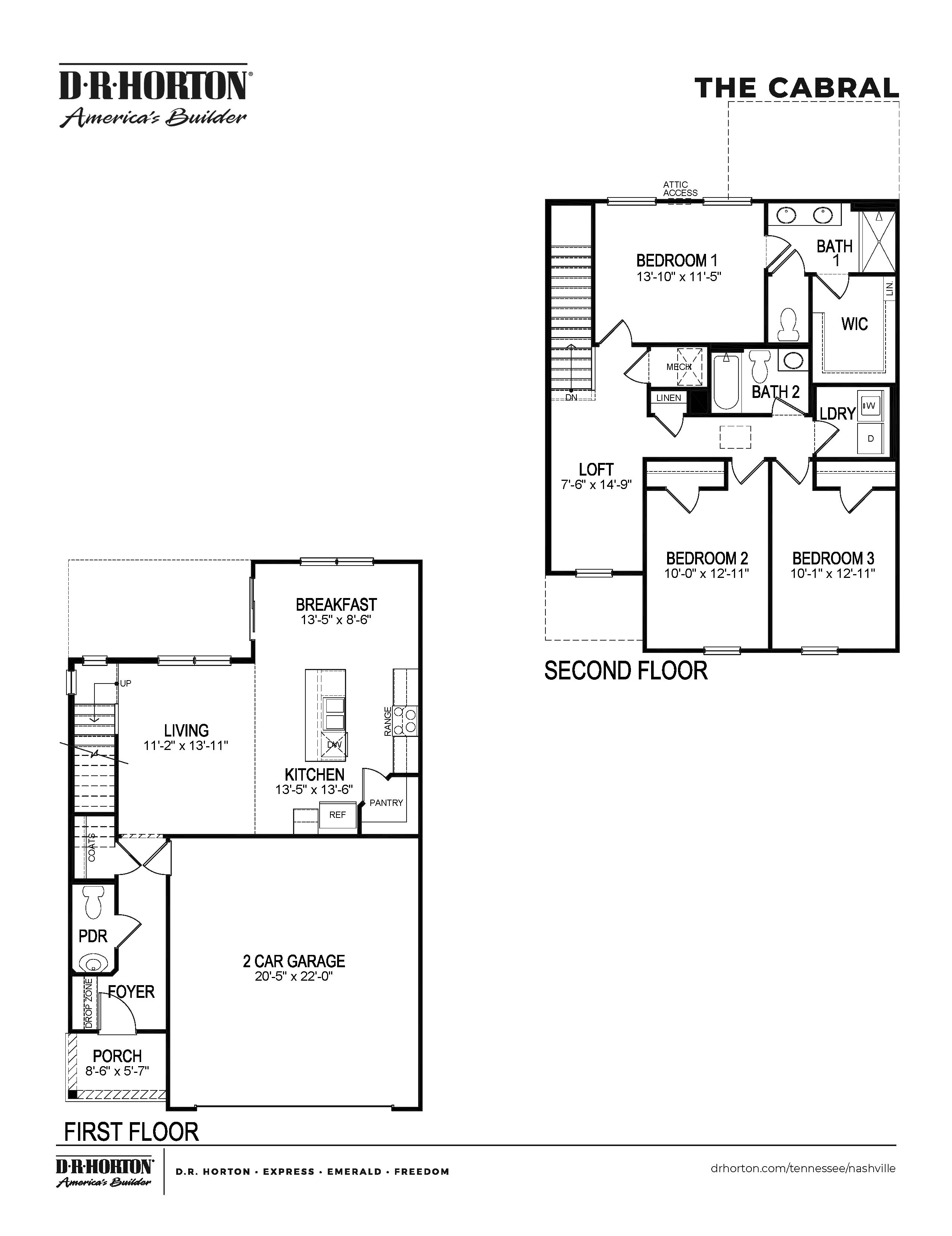 Cabral Floorplan