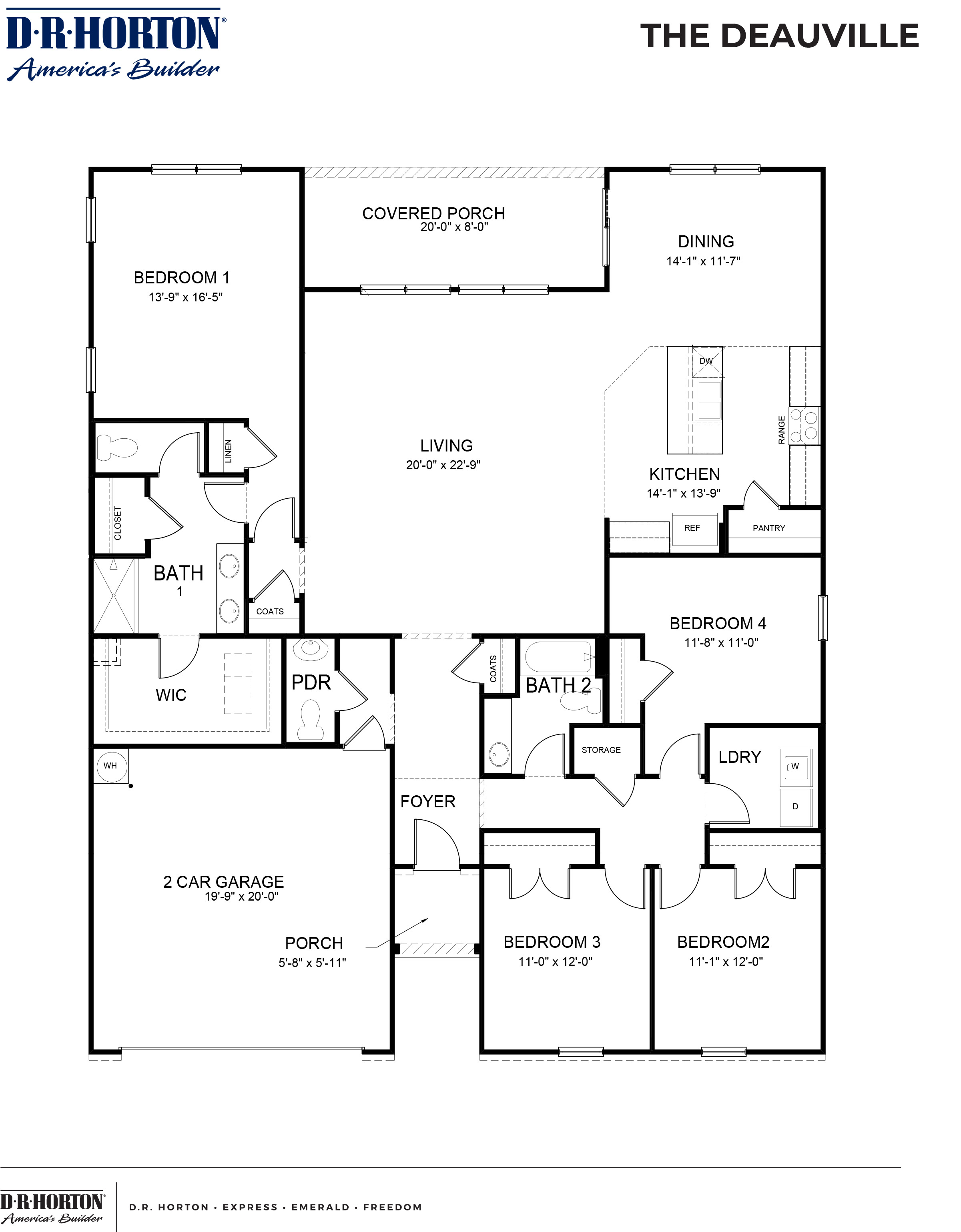 Deauville floorplan