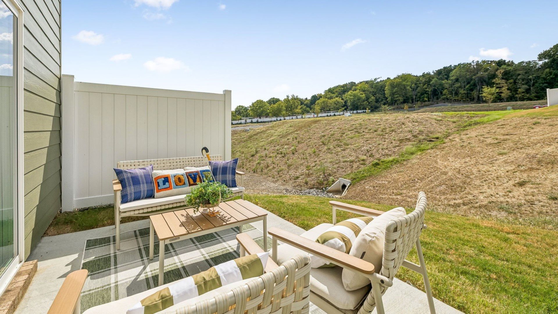 Exterior of Pattison townhome